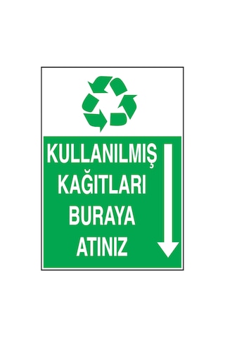 Fezzpirint Kullanılmış Kağıtları Buraya Atınız Ölçü 25 35 Dekote