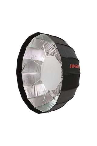 Jinbei 85 CM BD Softbox - Beauty Dish Speedbox Şemsiye Gümüş