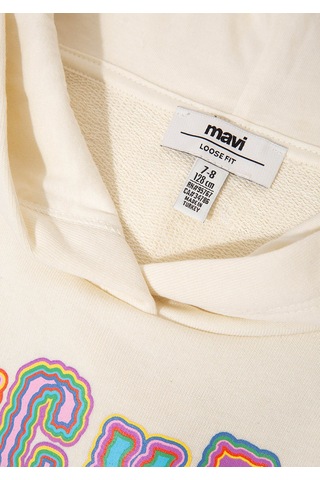 Mavi Mickey Bej Kız Çocuk Sweatshirt M7s10141-70072 Bej