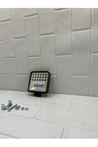 Oto Araç Çalışma Lambası Beyaz-turuncu 42w 10-30w