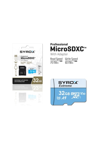 32 Gb Micro Sd Hafıza Kartı