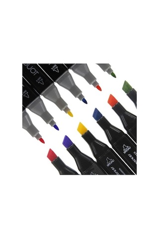 Globalımportstore Touch Art 2yön Marker Kalem Seti 60 Adet