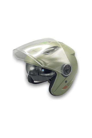 Motosiklet Kask Yazlık Model Yeşil