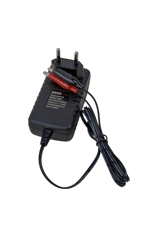 Weko 8.4v 1a Krokodil Uçlu Akü Şarj Cihazı - Led Işıklı Adaptör