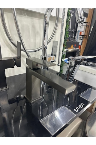 Boheme Venom Antrasit Lavabo Bataryası Antrasit