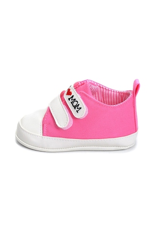 First Step Mom And Dad Bebe Patik Bebek Patik Kışlık, Anaokulu, Kreş, Ev Günlük Ayakkabı G-2287-PEMBE Pembe