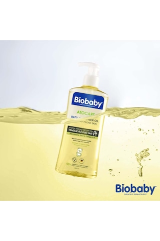 Biobaby Atocare Atopi Eğilimli Ciltler İçin Temizleyici Duş Yağı 500 Ml Seramid Prebiyotik Omega 3 - 6 Yulaf