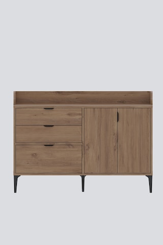 Harmony Maxi 2 Çekmeceli 3 Kapaklı Kahve Köşesi Çam