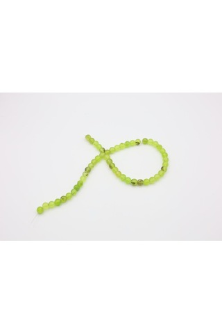 Peridot Doğal Taş Boncuk 8 Mm
