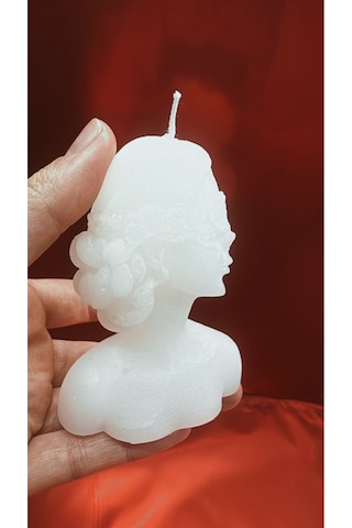 Bernami Mumluk Şamdanpinterest Hediyelik Kokulu Maskeli Kız Mum Diğer