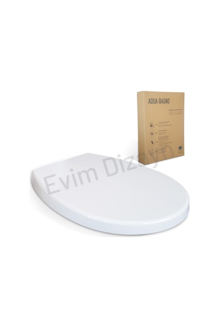 Aqua Bagno Smile Yavaş Kapanan Klozet Kapağı - Duroplast