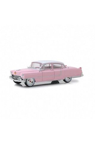 1:64 Greenlight 1955 Cadillac Fleetwood Series 60 Pink Cadillac Elvis Presley 1935-77