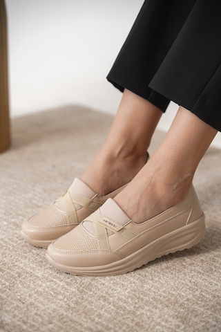 Daxtors Garantili D0312 Günlük Ortopedik Kadın Babet Ayakkabı Siyah