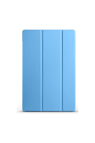 Galaxy Tab S9 Fe Uyumlu Zore Smart Cover Standlı 1-1 Kılıf-mavi Tablet Kılıfı
