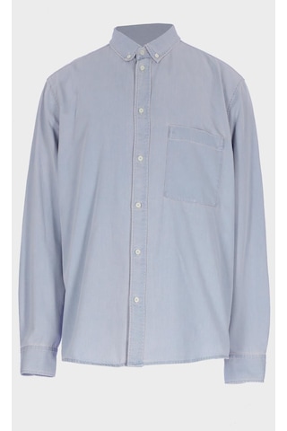 Erkek Açık Mavi Regular Fit Jean Gömlek C 4553-080 Açık Mavi