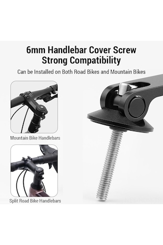 Suofeng Bisiklet Arka Görünüm Aynası Telefon Tutucu Alüminyum Çelik Dört Tırnaklı Dayanıklı Bisiklet Sporcu Aksesuarı Diğer