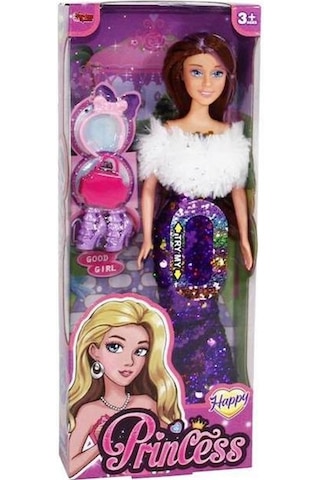 Sh40688 Kut.princess Pullu Kıyafet Bebek -zrv