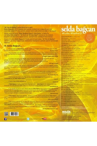 Selda Bağcan 40 Yılın Şarkıları 2 - Renkli 2 Plak