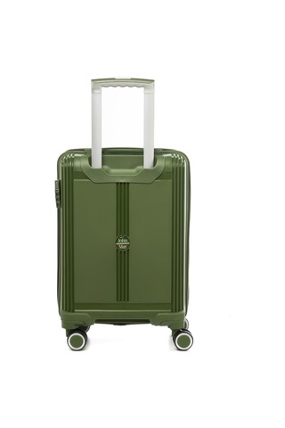 Unisex Jmy8101.05 John May Silikon Valiz Küçük Boy 57x35x25cm Haki Haki