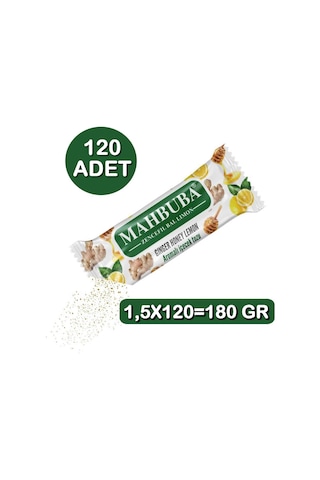 Mahbuba Tek İçimlik Zencefil Bal Limon Aromalı Oralet Çayı 120 x 1.5 G