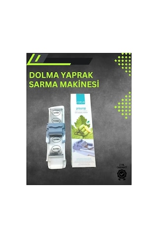 Manuel Yaprak Sarma Cihazı Gıdaya Uygun Kolay Temizlenebilir Tasarım Beyaz