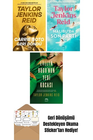 Carrie Soto Geri Döndü + Malibu Da Son Parti + Evelyn Hugo Nun Yedi Kocası