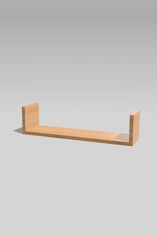 Ahşap Dekoratif Duvar Rafı