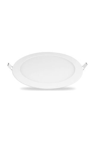18 Watt Slim Yuvarlak Panel Led Spot Armatür Driverli - Beyaz