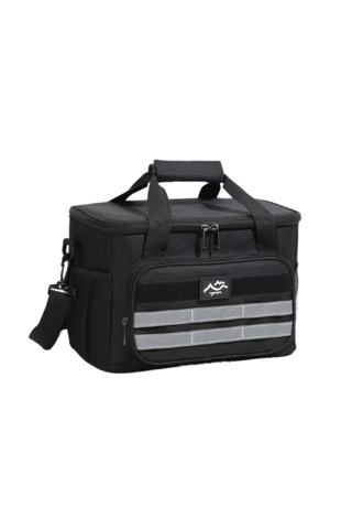 Büyük Kapasiteli Taze Tutma Piknik Sıcak Çantası-siyah