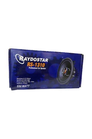 Raydostar Rs-1310 2 Adet Oto Hoparlör 13 Cm 550 Watt Tweeterli Ms-1310