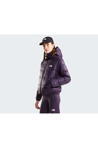 The North Face W Hydrenalıte Down Hoodıe Kadın Outdoor Montu 600 Dolgu Kaz Tüyü Nf0a5gggg5o1 Mor