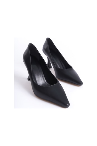 Cordelia Kadın Mat Siyah Stiletto Siyah