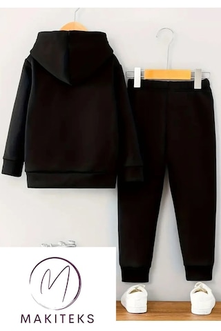 Uzay Astranot Lacivert Kız Erkek Uniseks Çocuk Eşofman Takımı Lacivert