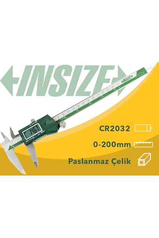 İnsize İnsize Dijital Kumpas 200mm 1108-200 Mm