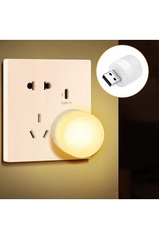 Mini Boy Usb Aydınlatma Led Göz Korumalı Okuma Işığı Mini Led Kolay Kullanılabilir Usb Gece Çok Renkli