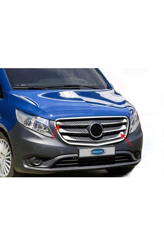 Mercedes Vito W447 Ön Panjur - Krom, Geniş Model 5 Parça 2014-2019 Arası