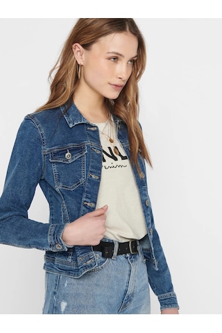 Only Onltia Mb Bex02 Noos Kadın Denim Ceket 15170682 Mavi