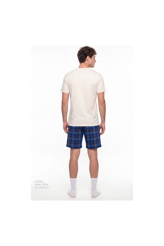 Penti Erkek Renkli Sunset Serve Şortlu Pijama Takımı Çok Renkli