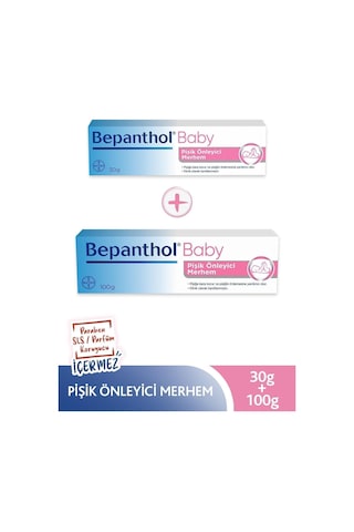 Bepanthol Baby Pişik Önleyici Avantaj Paketi Merhem 2'li 100 G + 30 G