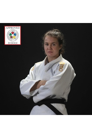 Essimo Ijf Onaylı Gold Judo Elbisesi Beyaz Judogi Beyaz