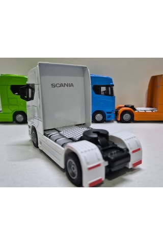Diecast Model Araç 12 Cm Scania V8 R730 Metal Çekici Oyuncak Tır