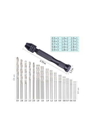 El Matkabı Seti, 31 Adet, El Matkap Seti, Hassas Pim, Vida