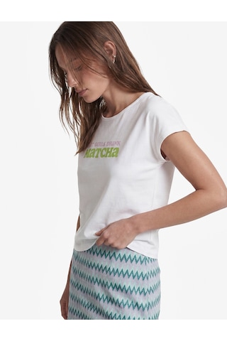 Koton Koton X Sibil Çetinkaya - Geometrik Desenli A Kesim Mini Etek Lila Desenli 6sak10106uk