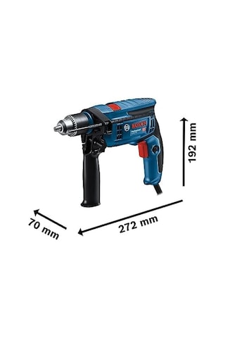 Professional Gsb 13 Re Darbeli Matkap 600 W, Mandren Çapı: 1,5-13 Mm, Betonda Delme Çapı: 15 Mm
