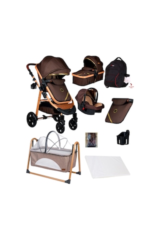 Baby Home Yeni Ekonomi Paket 8 In 1 1010 Travel Sistem Bebek Arabası 340 Anne Yanı Bebek Sepeti Beşik