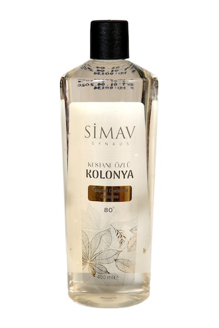 Simav Synaus Kestane Özlü ve Termal Sulu Kolonya 2'li Set 900 ML + 400 ML
