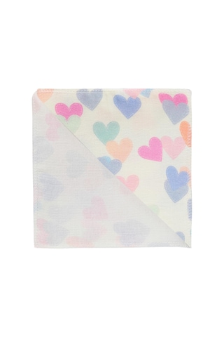Civil Baby Kalp Empirme 75x75 Cm Battaniye - Ekru