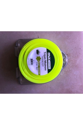 Maxgarden Tırpan Misinası Neon Sarı Altıgen 3.3 Mm - 46 Metre