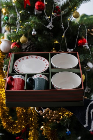 Acar Home Santa 2 Kişilik 6 Parça Kupa - Kase Seti