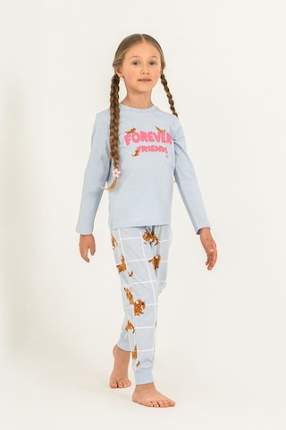 Rolypoly Kız Çocuk Forever Friends Mavi Uzun Kol Pijama Takım Rp3907-c-v2 Rp3907-c-v2